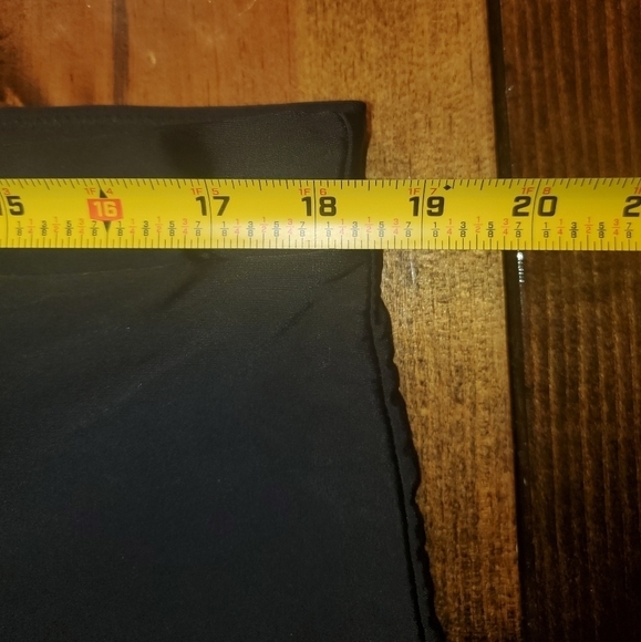 Black Two Piece Swimsuit Boy Shorts Ruffle Tankini 5X Plus - Picture 4 of 12